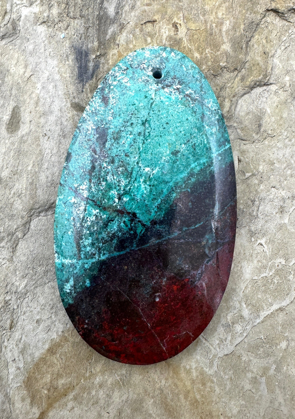 AAA + Sonora Sunrise (Mexico) HUGE Focal Pendant 40x70mm