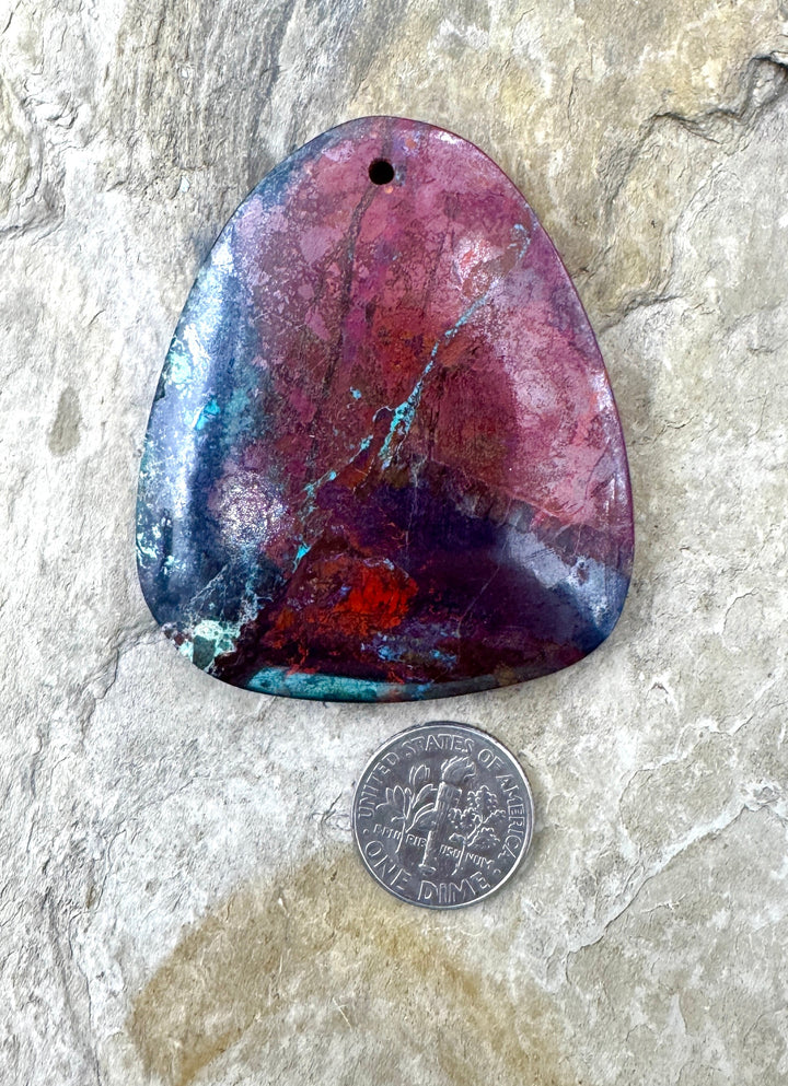 AAA + Sonora Sunrise (Mexico) HUGE Focal Pendant 47x58mm