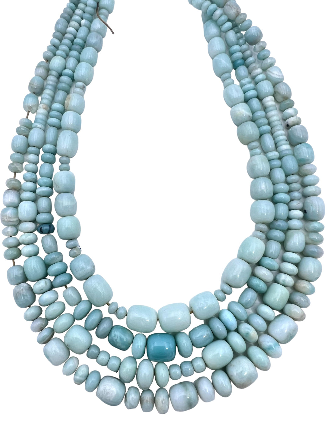Amazonite Mixed Shape Designer Beads Strands 16 inch strand