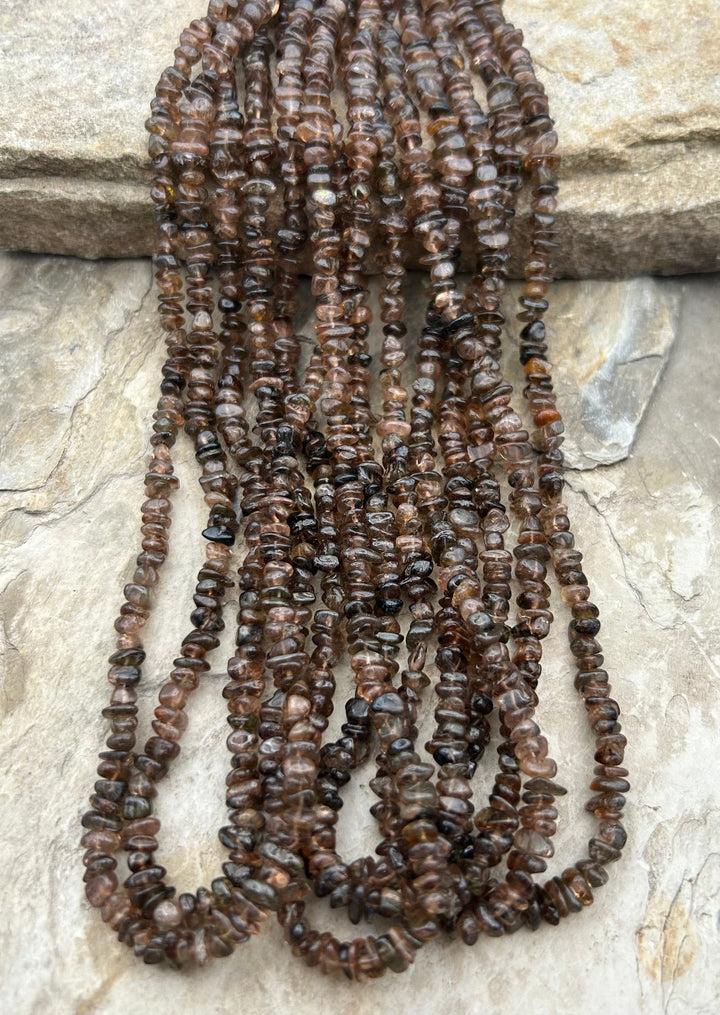 Andalusite Nugget Beads 7-9 mm One 18 inch strand