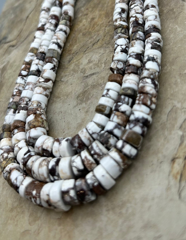 Arizona Wild Horse Graduated Heishi Beads 6-11mm ONE 16