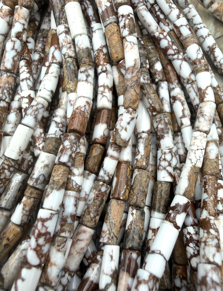 Arizona Wild Horse Tube Bead 4x10mm ONE 12 Inch