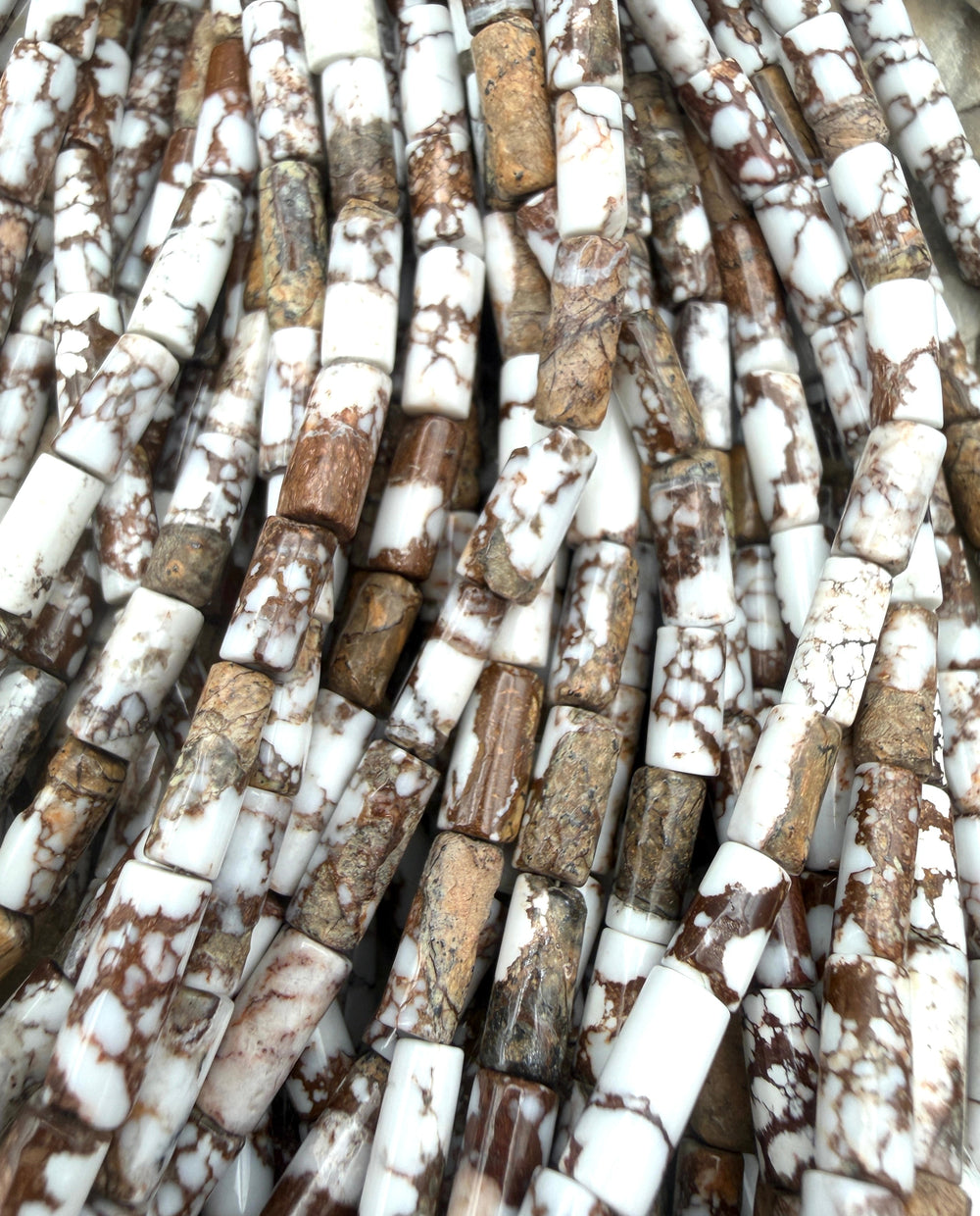 Arizona Wild Horse Tube Bead 4x10mm ONE 12 Inch