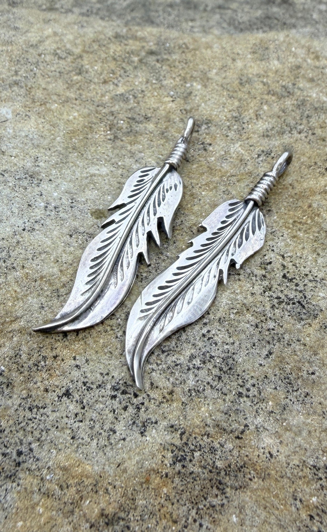 BARGAIN FRIDAY BUY One Pair of Sterling Silver Oxidized