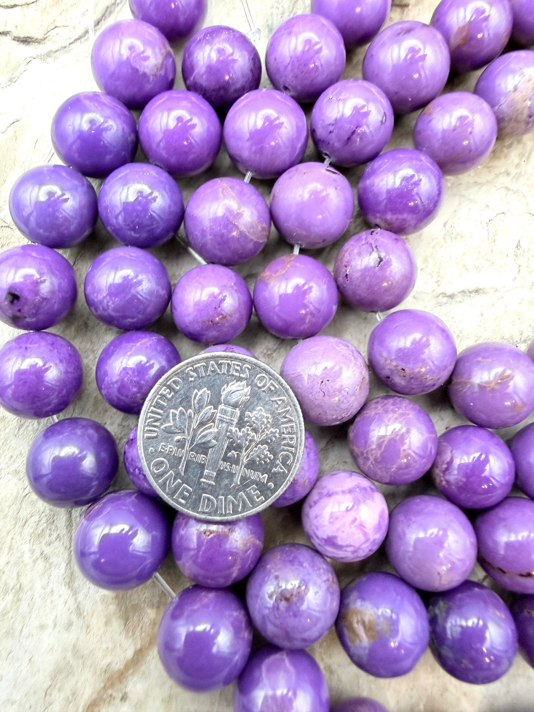 BARGAIN FRIDAY CLOSEOUT Premium Phosphosiderite 10mm Round