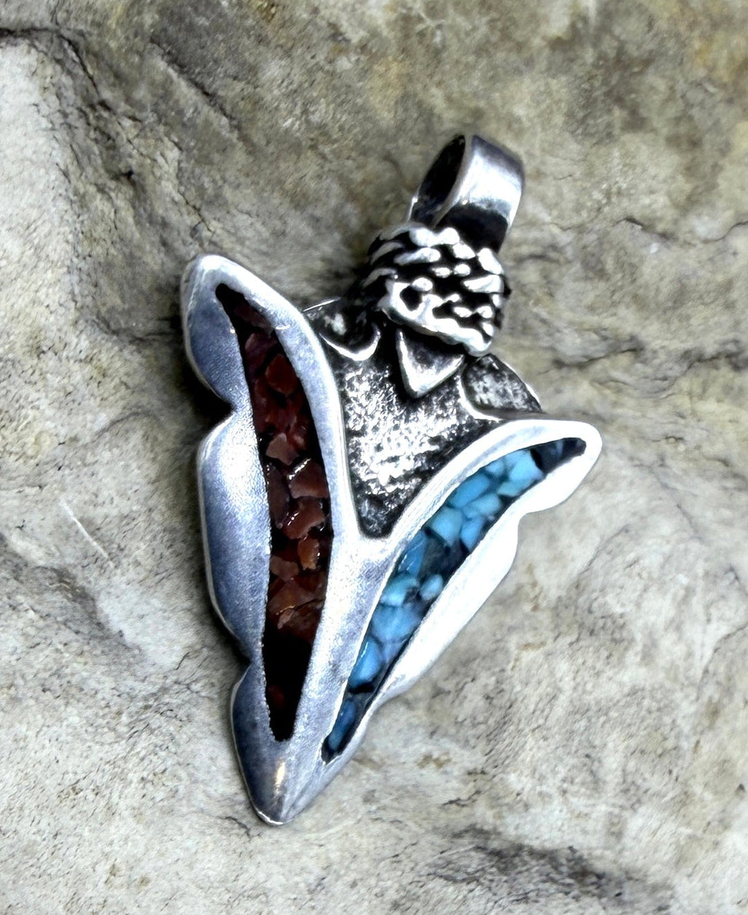 BARGAIN FRIDAY Estate Find Sterling Silver Arrow Pendant