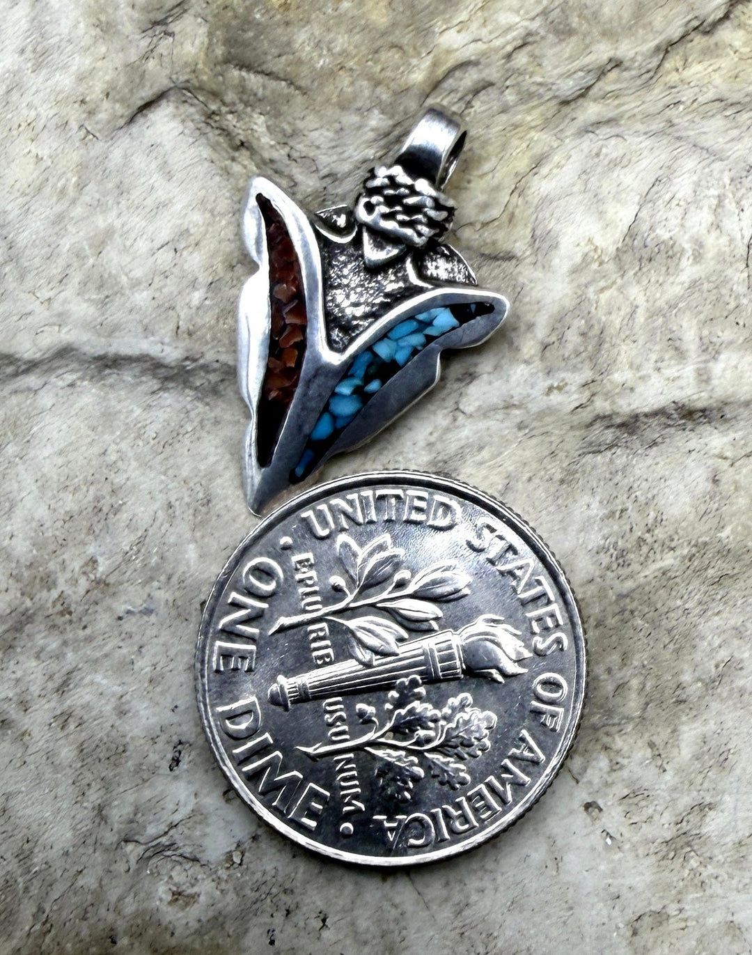 BARGAIN FRIDAY Estate Find Sterling Silver Arrow Pendant