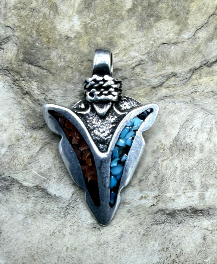 BARGAIN FRIDAY Estate Find Sterling Silver Arrow Pendant