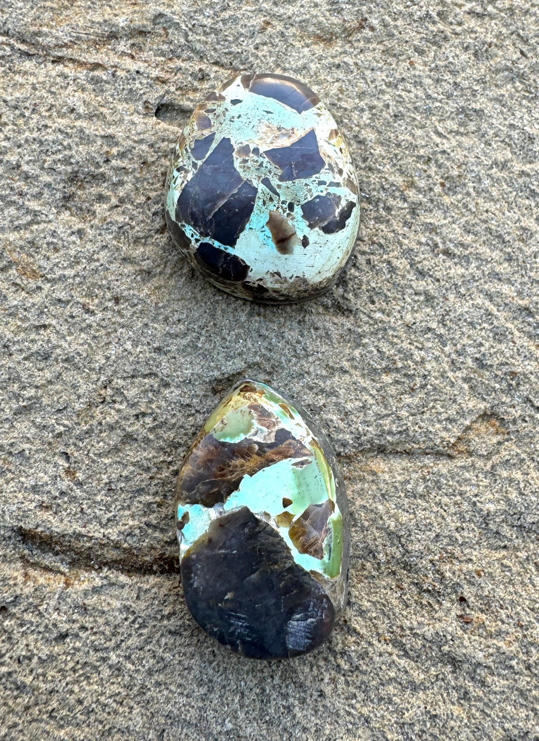 Blackjack (NV) Turquoise Freeform Cabochon Select One Stone