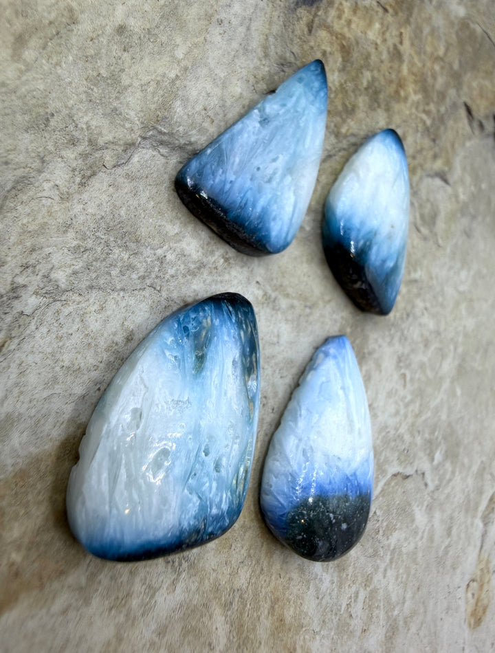 Blue Glacierite Freeform Cabochon Select One Stone