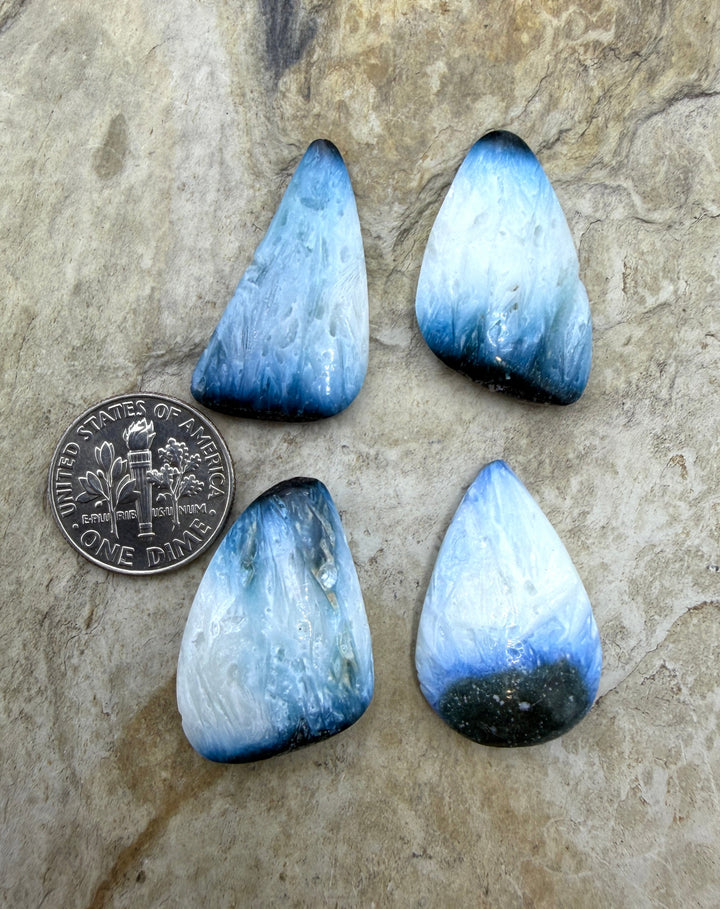 Blue Glacierite Freeform Cabochon Select One Stone