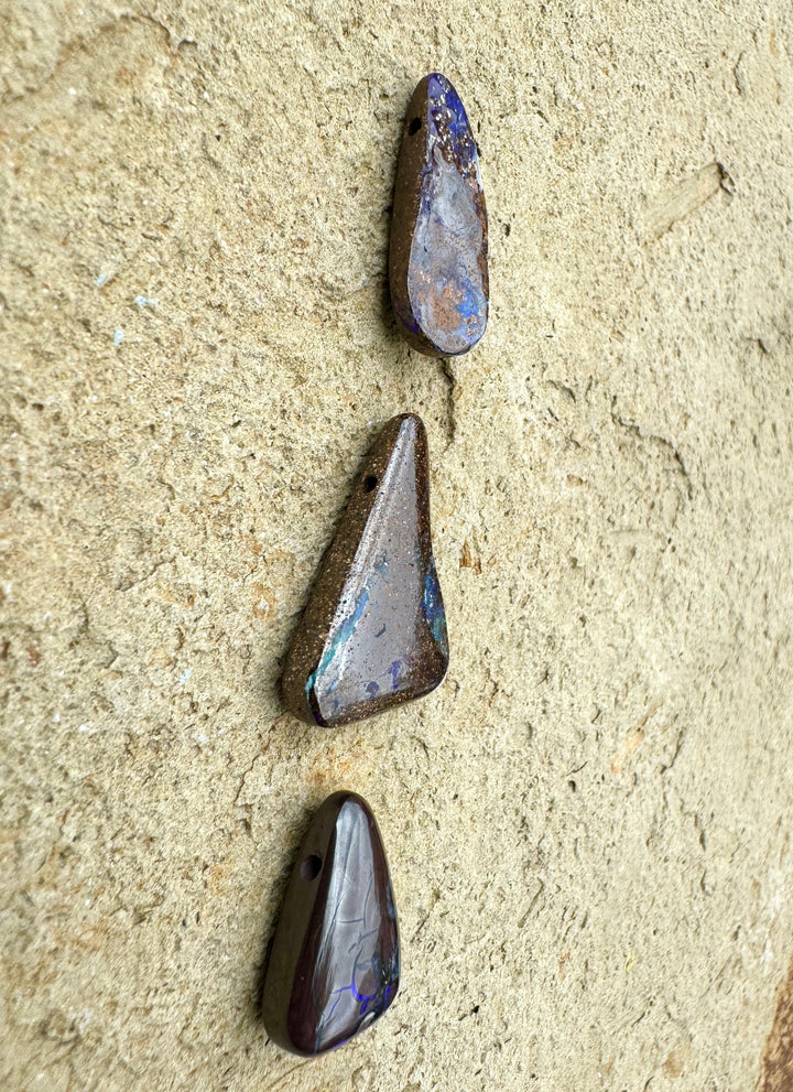Boulder Opal (Australia) Focal Beads Select One Stone