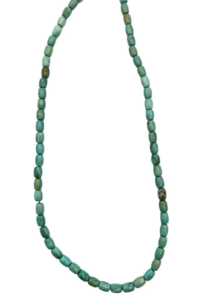 Campitos (Mex) Turquoise 5x7mm Barrel Beads (18 inch Strand)