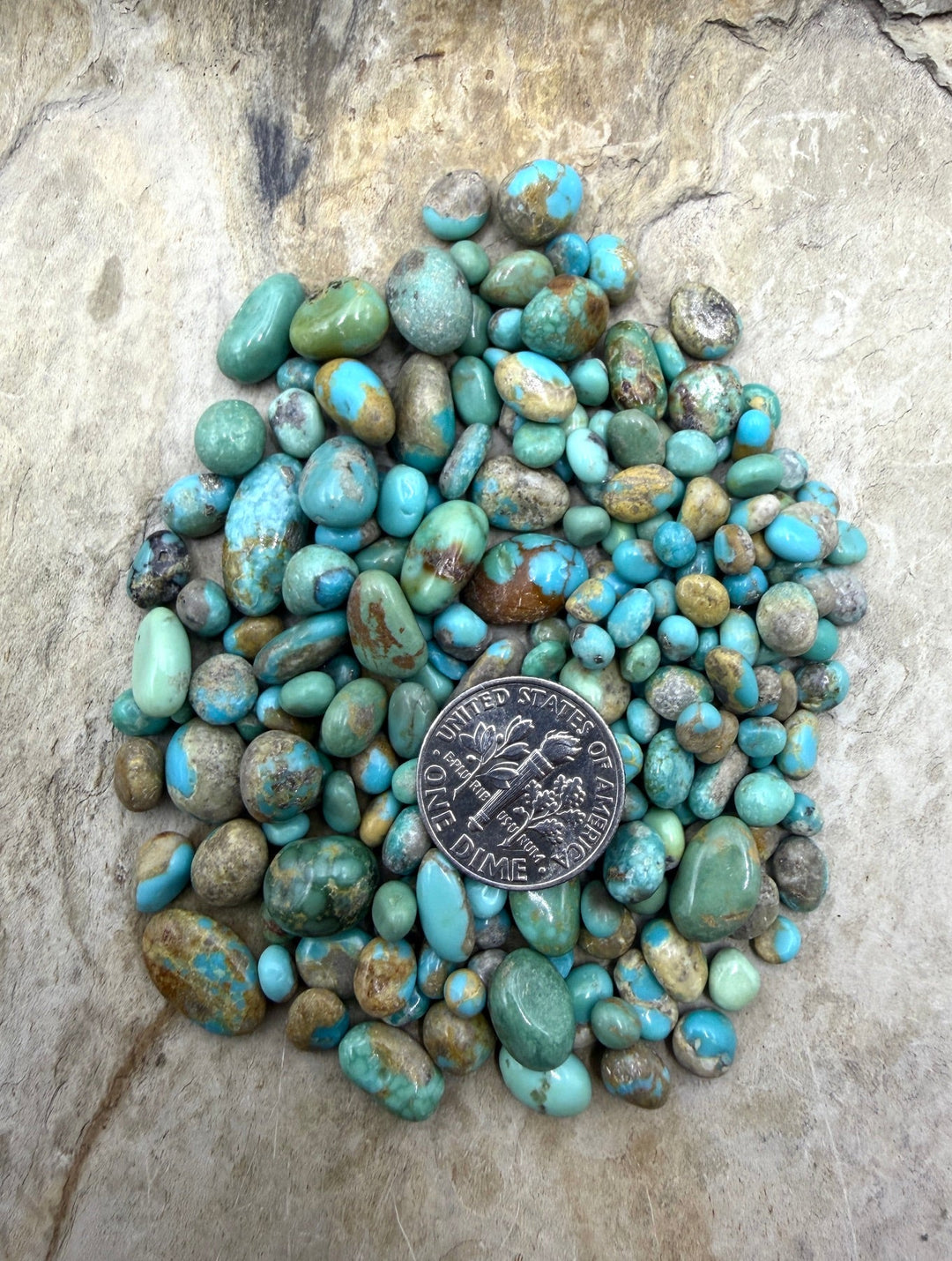 Campitos Polished Undrilled Nuggets 4-10mm (pkg of 36