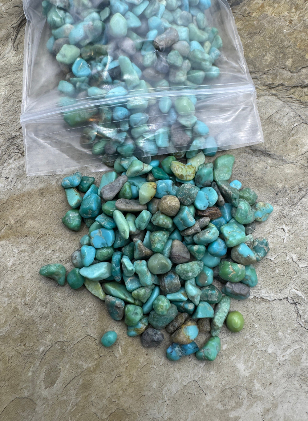 Campitos Turquoise (Mexico) Tumbled Undrilled Small