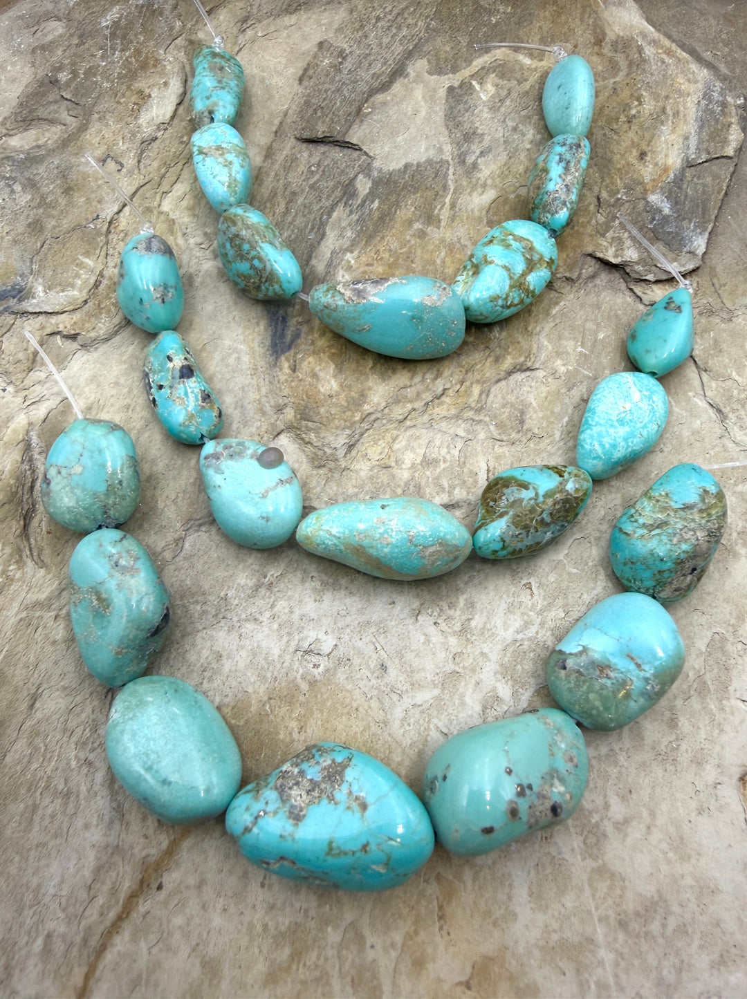 Campitos Turquoise (Mexico) With Pyrite Matrix Large Focal