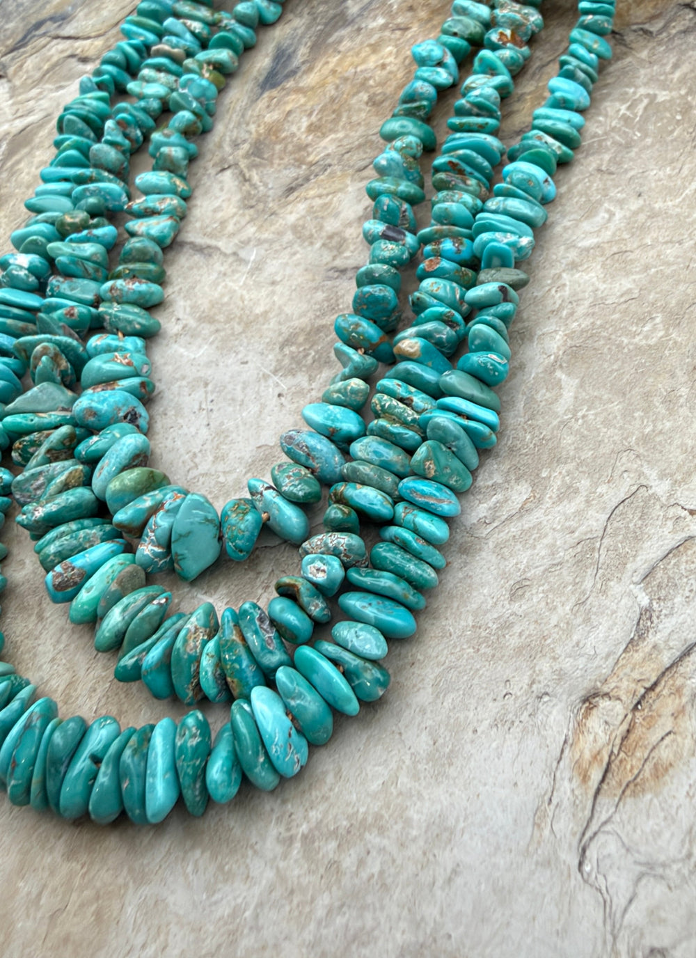 Carico Lake Turquoise (Nevada) Nugget Beads 4-6mm Select