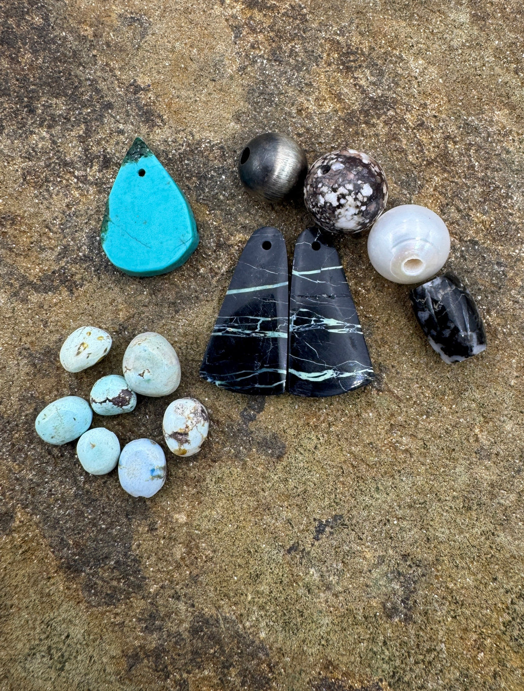 CLOSEOUT LOT Mixed LOT of Priemium Beads and Earring Slab