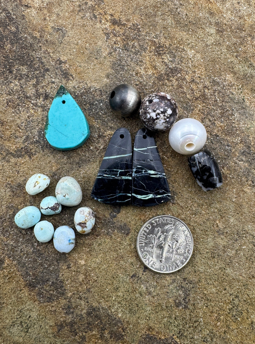 CLOSEOUT LOT Mixed LOT of Priemium Beads and Earring Slab