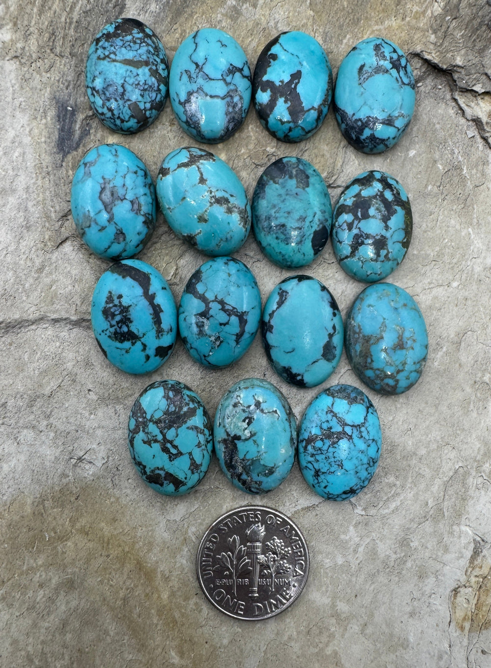 CLOSEOUT LOT of 15 13X18mm Calibrated Oval Cabochons