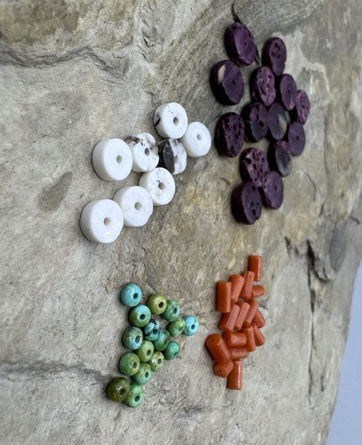 CLOSEOUT LOT Priemium Beads Spiny Oyster White Buffalo