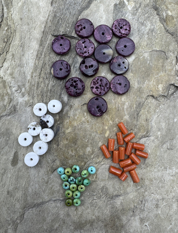 CLOSEOUT LOT Priemium Beads Spiny Oyster White Buffalo