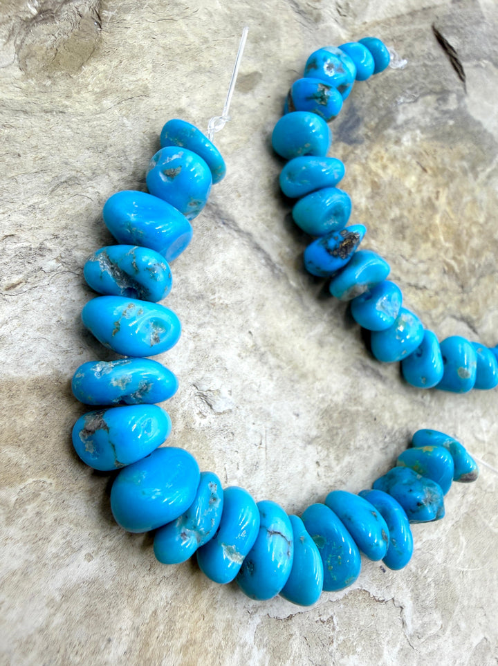 Deep Blue Sleeping Beauty Turquoise (AZ) 8-10mm Nugget