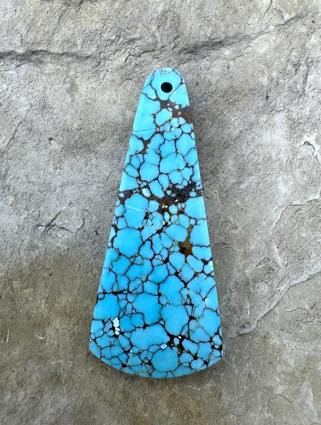 Egyptian Turquoise Focal Pendant Bead 16x38mm - Turquoise