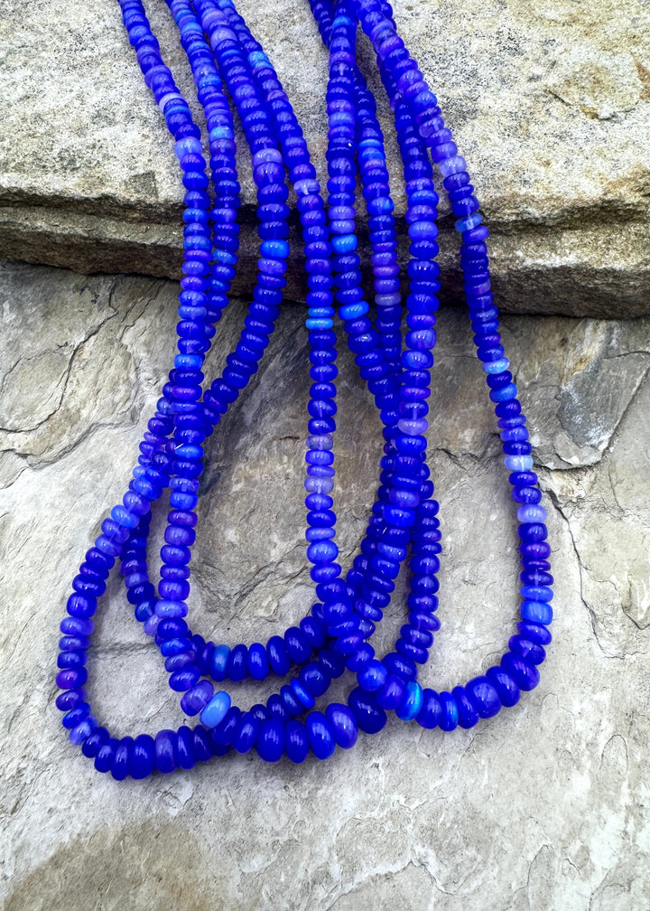 Electric Purple Ethiopian Opal (Dyed) 4-7mm Irregular