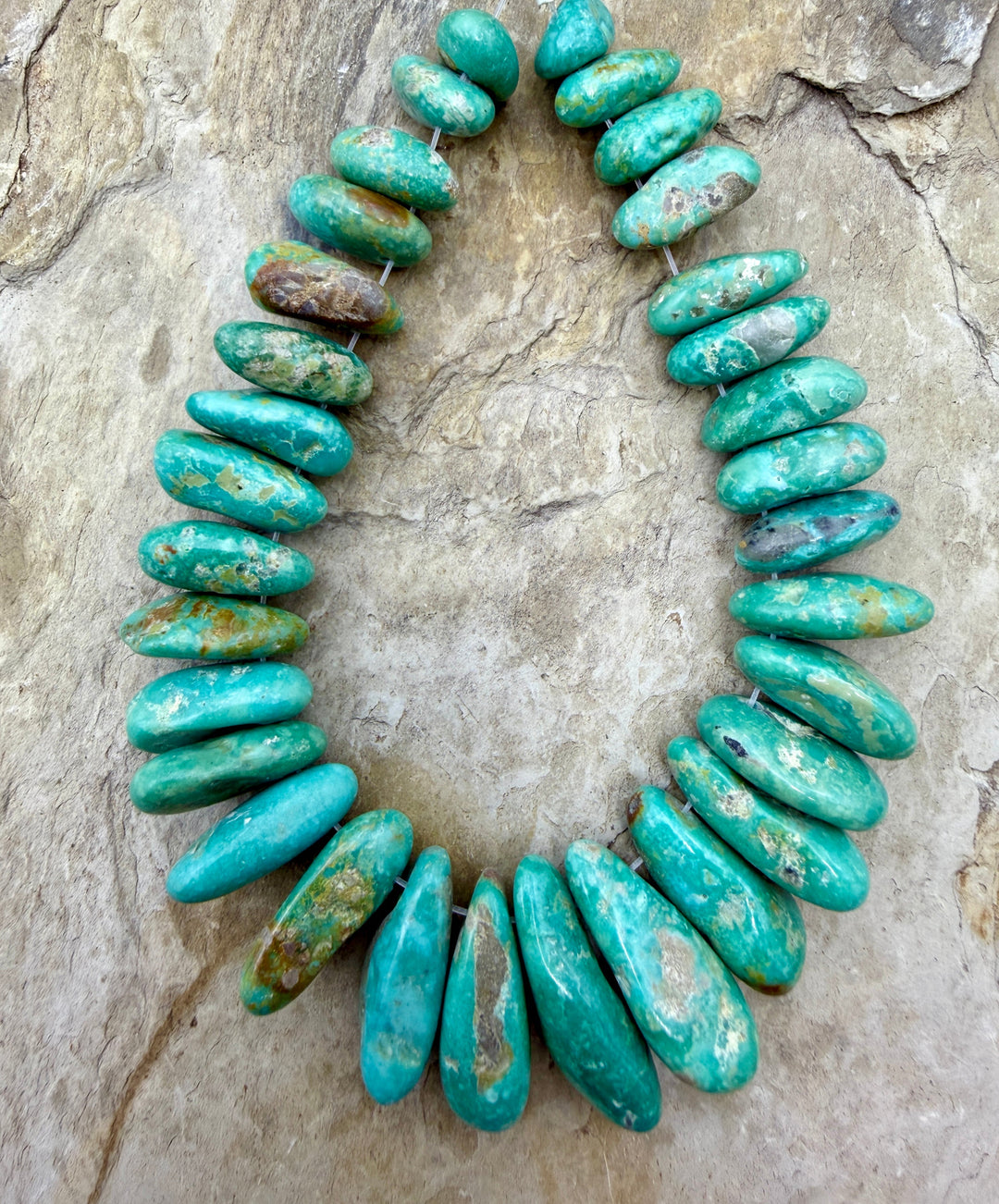 Elisa Turquoise (Mexico) Graduated Focal Strand