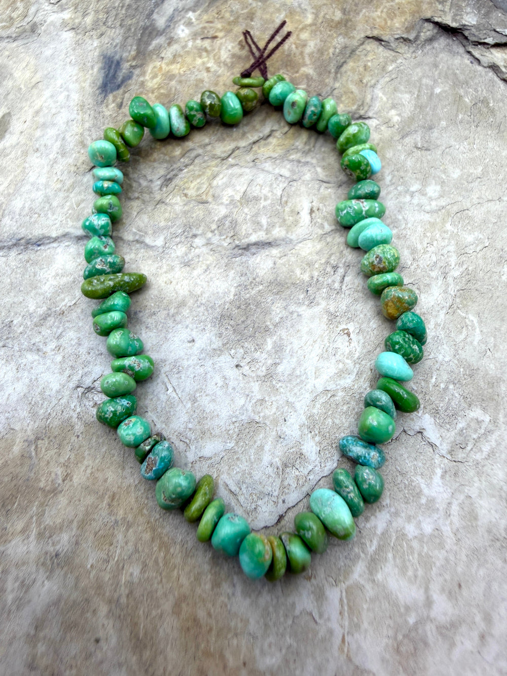 Emerald Valley Turquoise (Nevada) 4-5mm Chip/Nugget Beads 7
