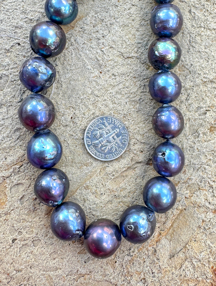 *Estate Collection Special* 12mm Peackock Freshwater Pearls
