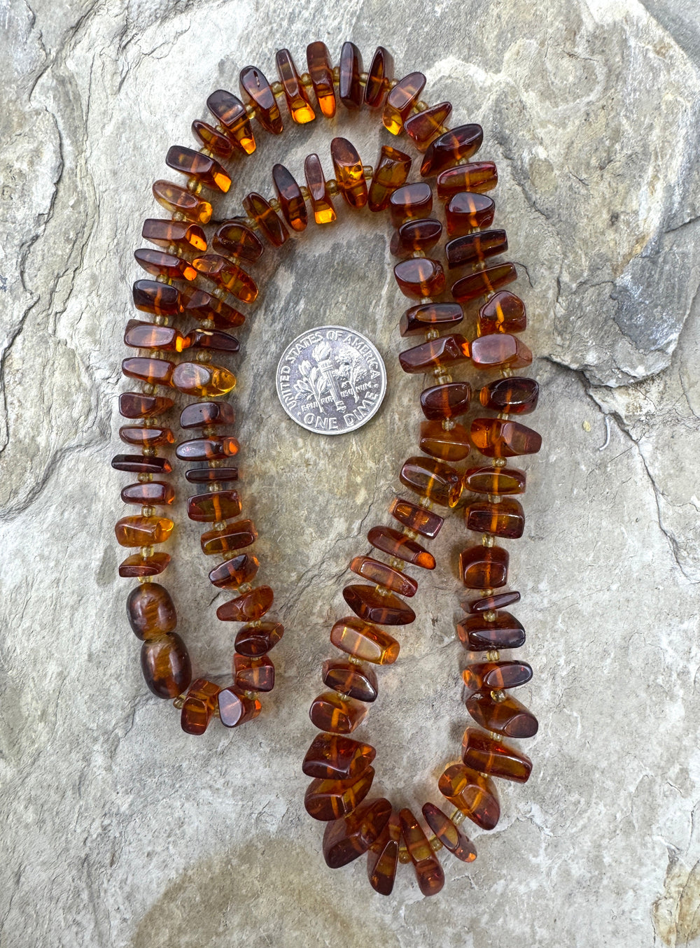 *Estate Collection Special* Baltic Amber Irregular Flat