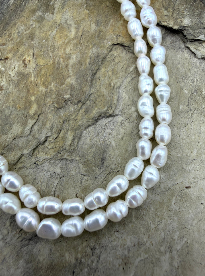 Estate Collection Special; Buttery White Baroque Freshwater