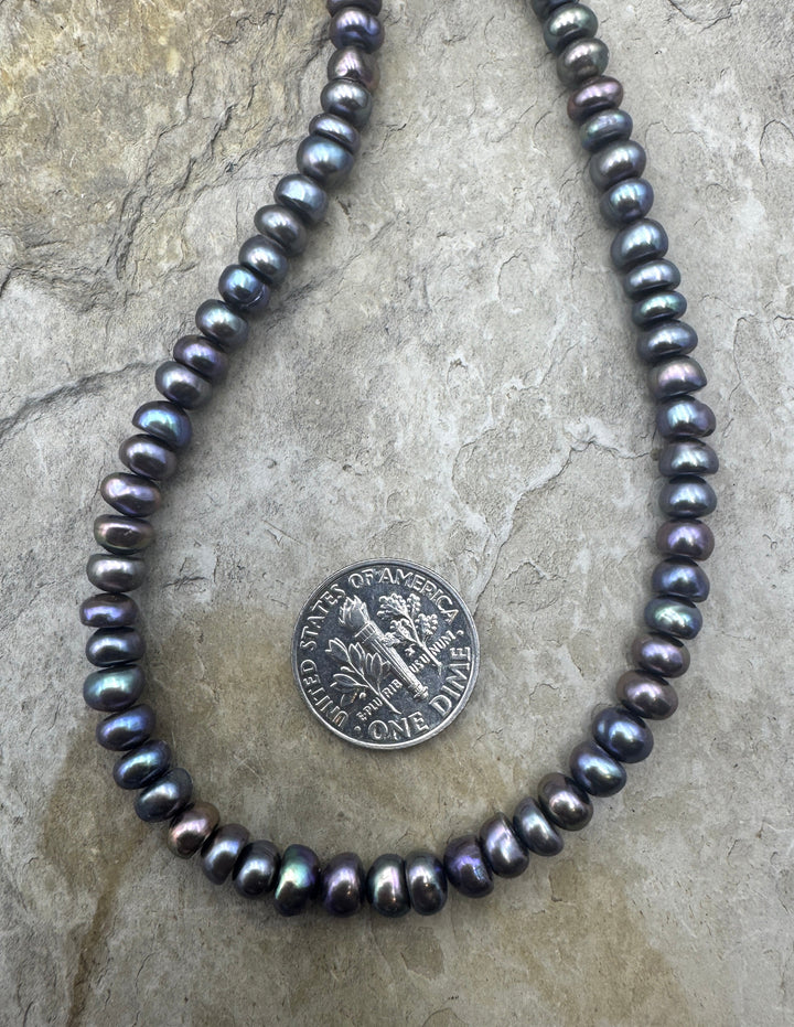 *Estate Collection Special* Freshwater 5mm Peacock Button