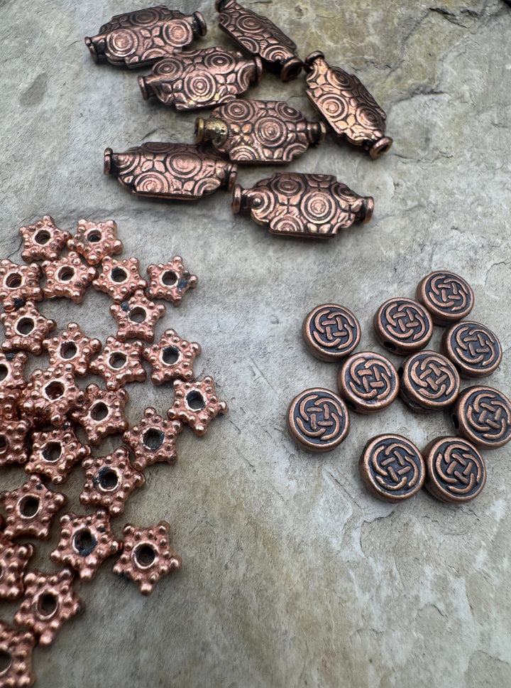 *Estate Collection Special* LOT of Copper Beads - Mixed Lots