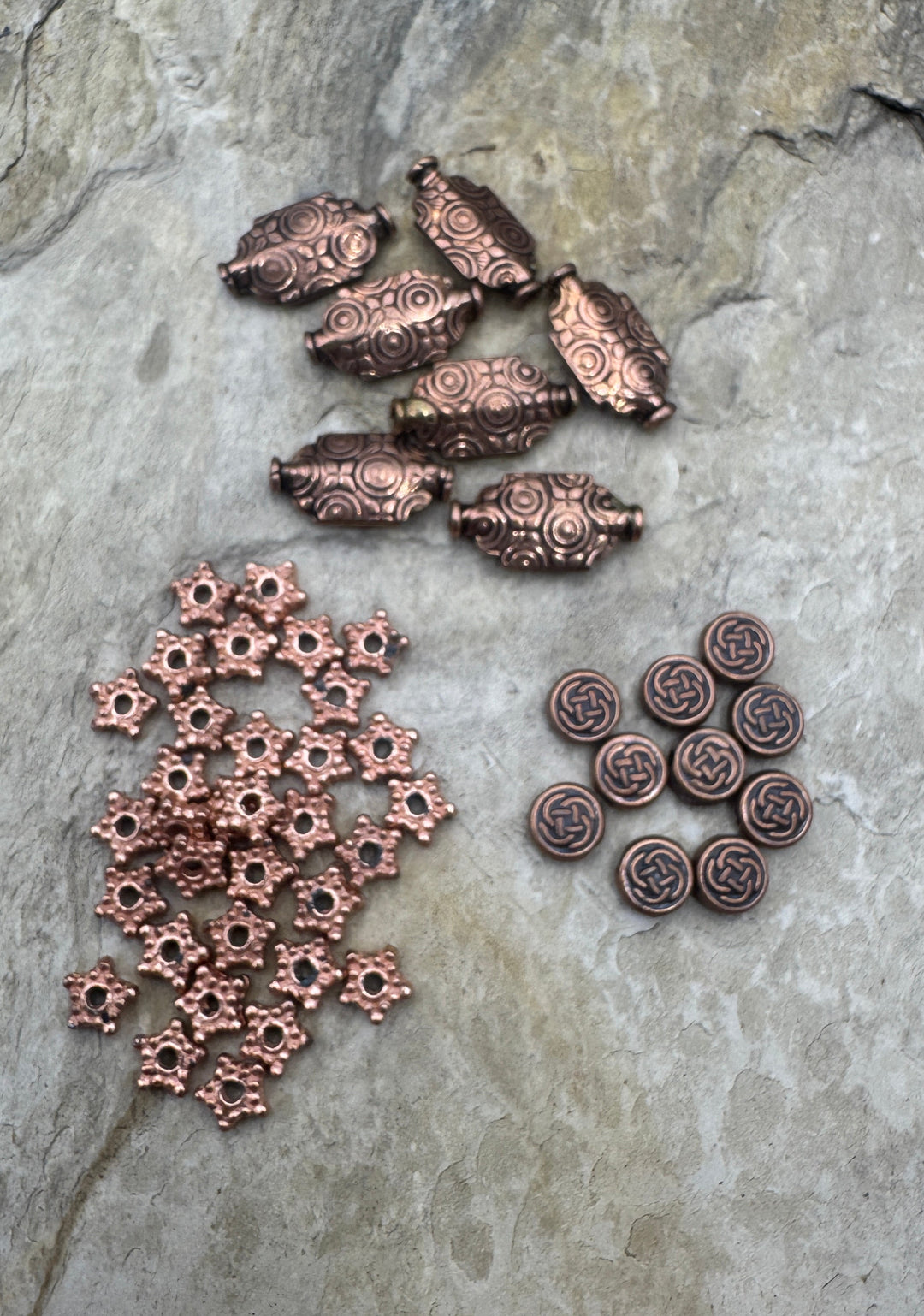 *Estate Collection Special* LOT of Copper Beads - Mixed Lots