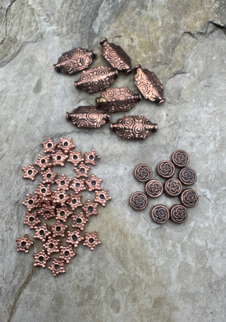 *Estate Collection Special* LOT of Copper Beads - Mixed Lots