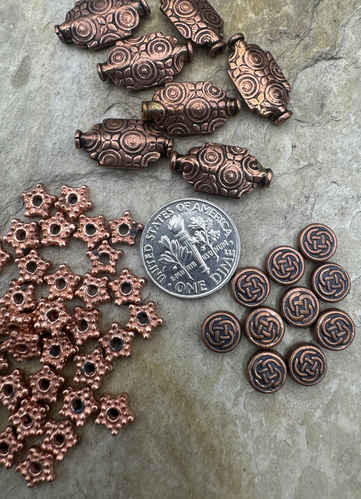 *Estate Collection Special* LOT of Copper Beads - Mixed Lots