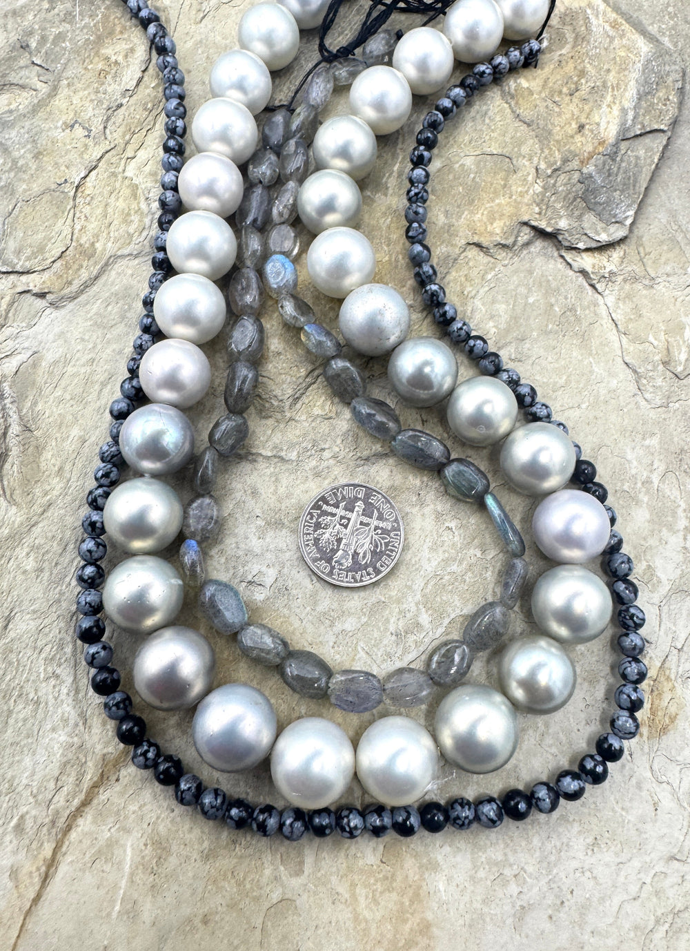 *Estate Collection Special* Mixed Lot oF Bead Strands FAUX