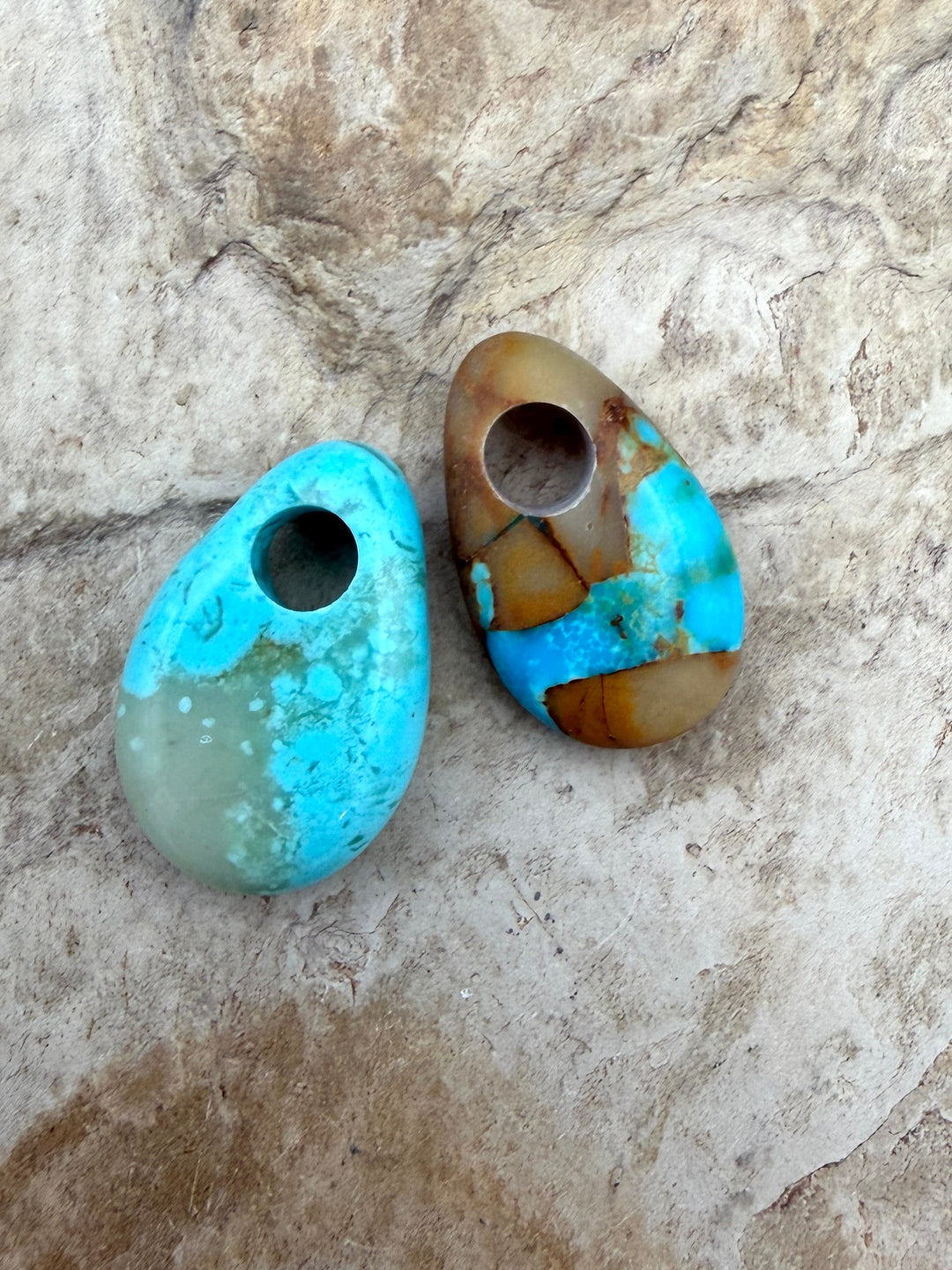 FRIDAY BARGAIN BUY Kingman Turquoise (Arizona) LOT of 2