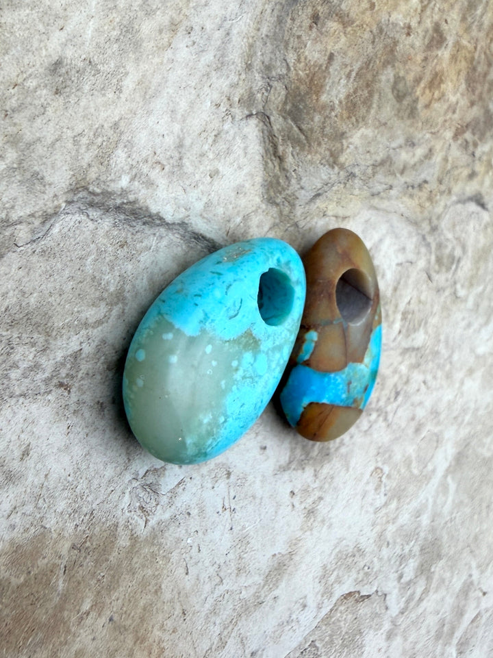 FRIDAY BARGAIN BUY Kingman Turquoise (Arizona) LOT of 2
