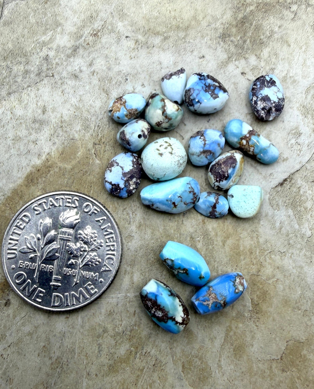 FRIDAY BARGAIN BUY LOT of RARE Golden Hills Beads 3 Rice