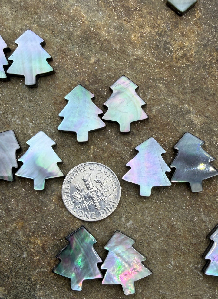 FRIDAY BARGAIN BUY Mother Of Pearl Christmas Beads 15x18mm