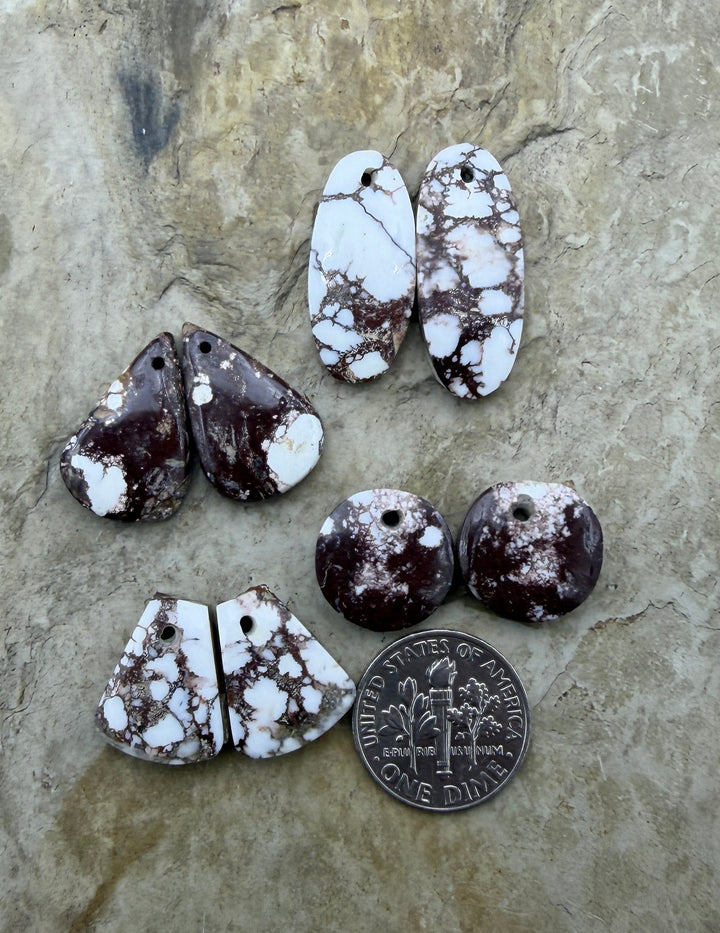 FRIDAY BARGAIN BUY RARE Arizona Wild Horse LOT of 4 Slab