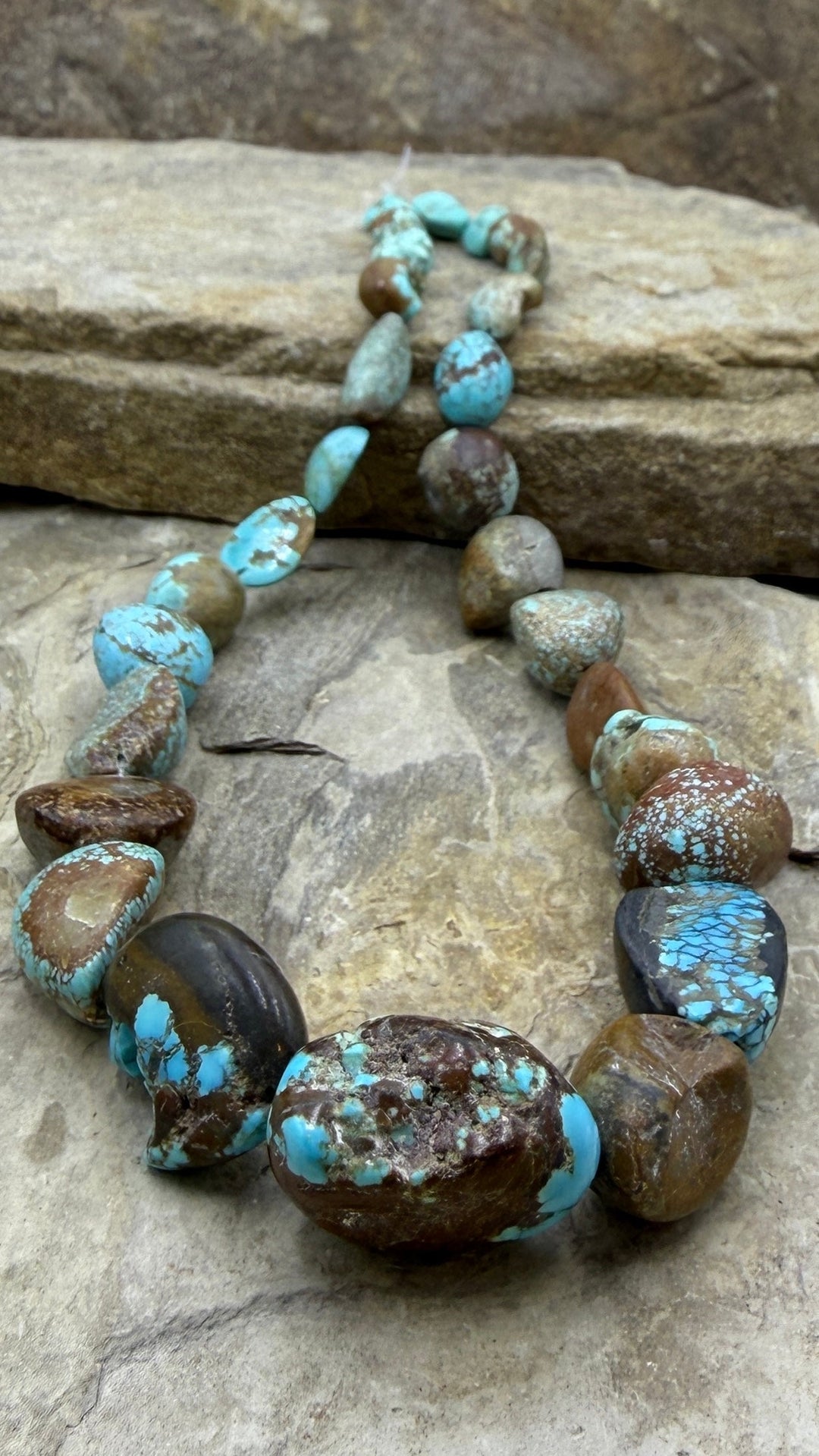 FRIDAY BARGAIN BUY RARE Number 8 Turquoise Graduated
