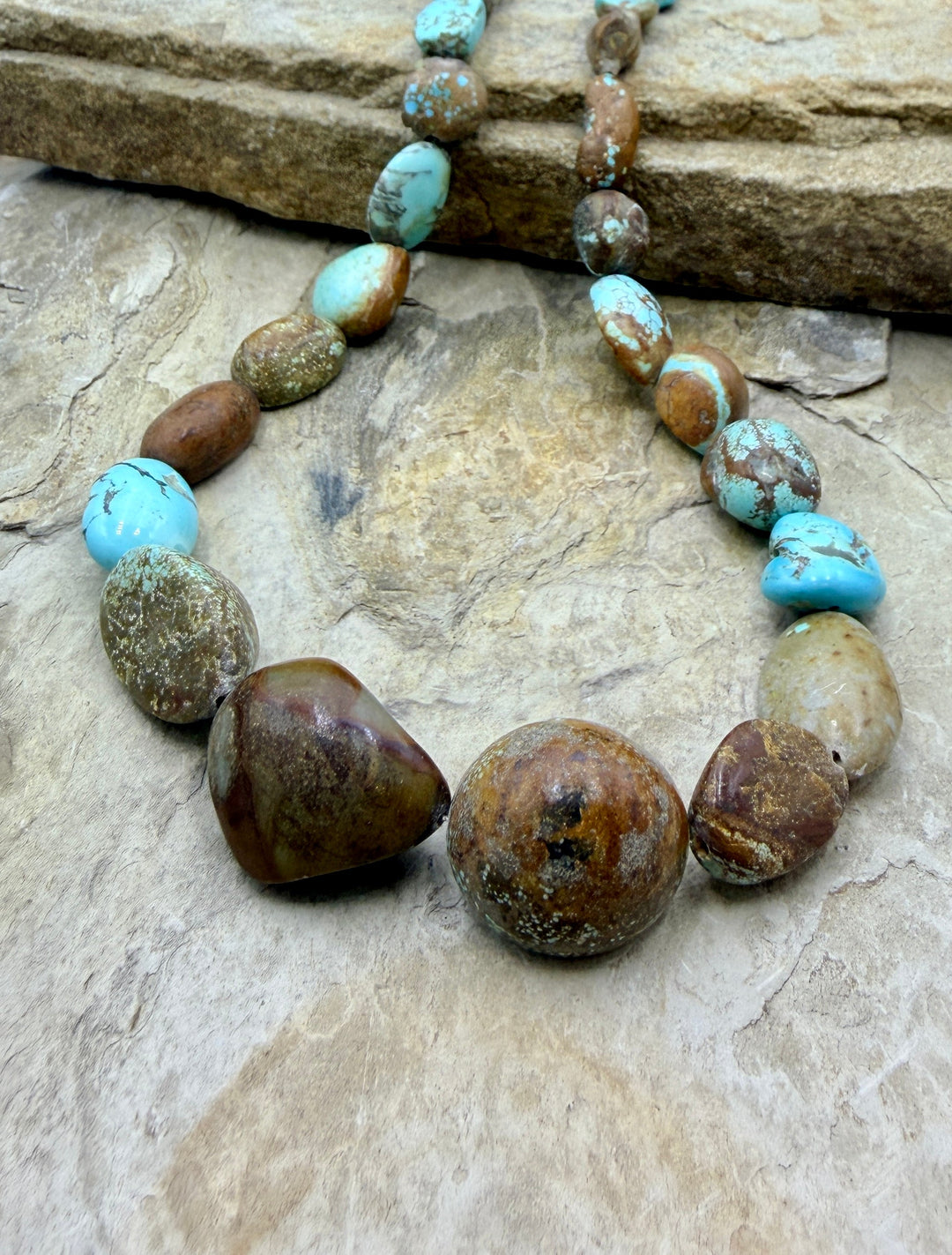 FRIDAY BARGAIN BUY RARE Number 8 Turquoise Graduated