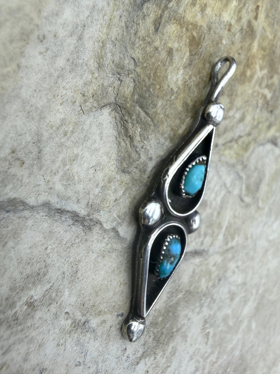 FRIDAY BARGAIN Estate Find Sterling Silver and Turquoise