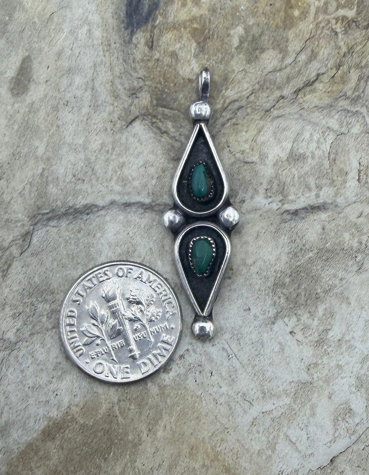 FRIDAY BARGAIN Estate Find Sterling Silver and Turquoise