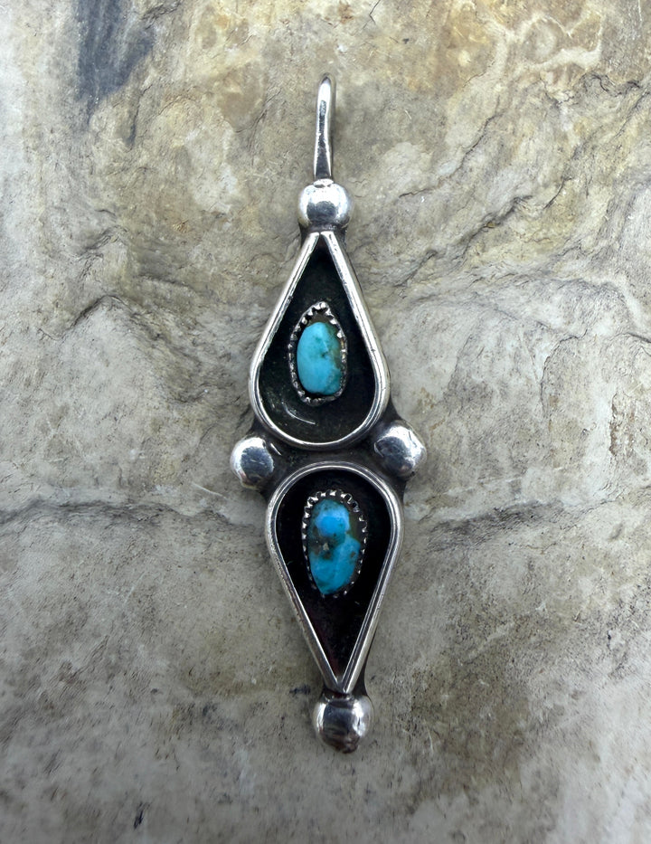 FRIDAY BARGAIN Estate Find Sterling Silver and Turquoise